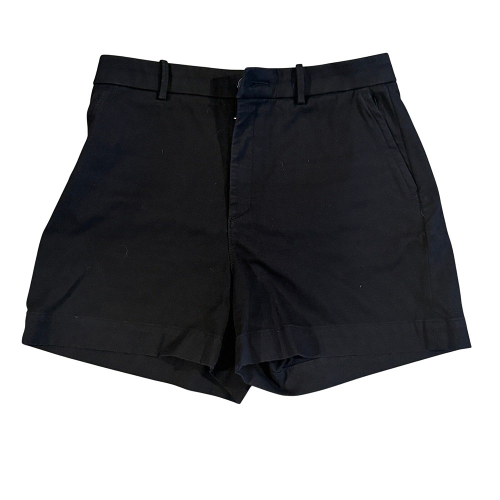 Spanx The Get Moving Shorts Black Twill 4-Inch Inseam Large 21282R
